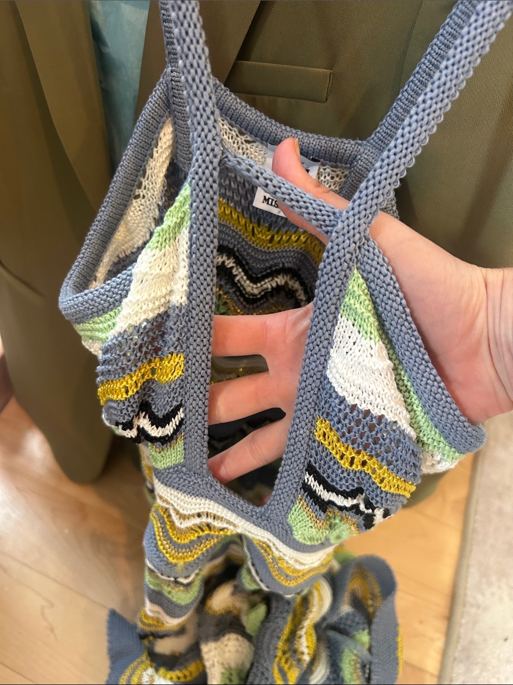 Missoni Chevron Knit Sundress in Multi-Color - Picture 3 of 3